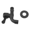Washing Machine Tap 304 Stainless Steel Black Wall Mount Tap Garden Water Faucet for Bathroom Stainless Steel Faucet