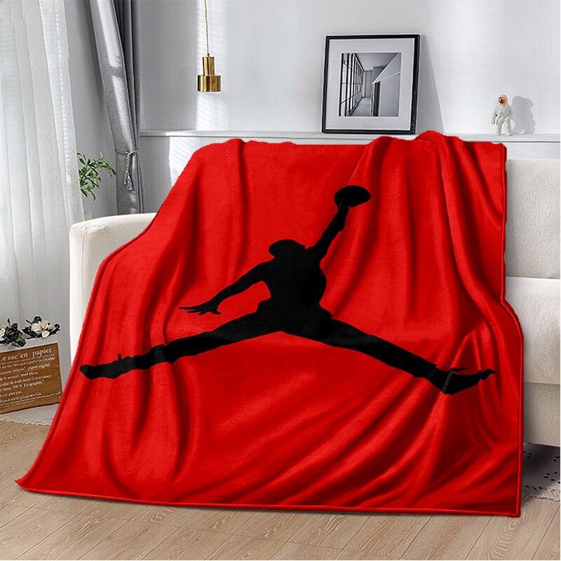 Fashion Basketball Blanket Custom Lightweight Thermal Insulation Blanket Sofa Blanket Bed Office  Blankets for Beds