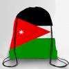 Drawstring Backpack with Cross Print Portable Storage Bag Lightweight Sports Sackpack for Outdoor Travel Gym School