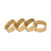 4PCS RC Brass Wheel Weights Beadlock Wheel Counterweight Clamp Ring for FMS 1/18 1/24 FCX24