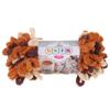 100g/Roll Finger Loop Yarn Multi-color Hand Woven Finger Circle Yarn Anti-pilling Soft DIY Knitting Thread Scarf Knitting