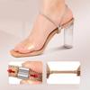 2Pcs Rhinestones High Heel Adjustable Shoe Belt for Women Antiskid Ankle Support Straps with Elastic Band Shoe Straps