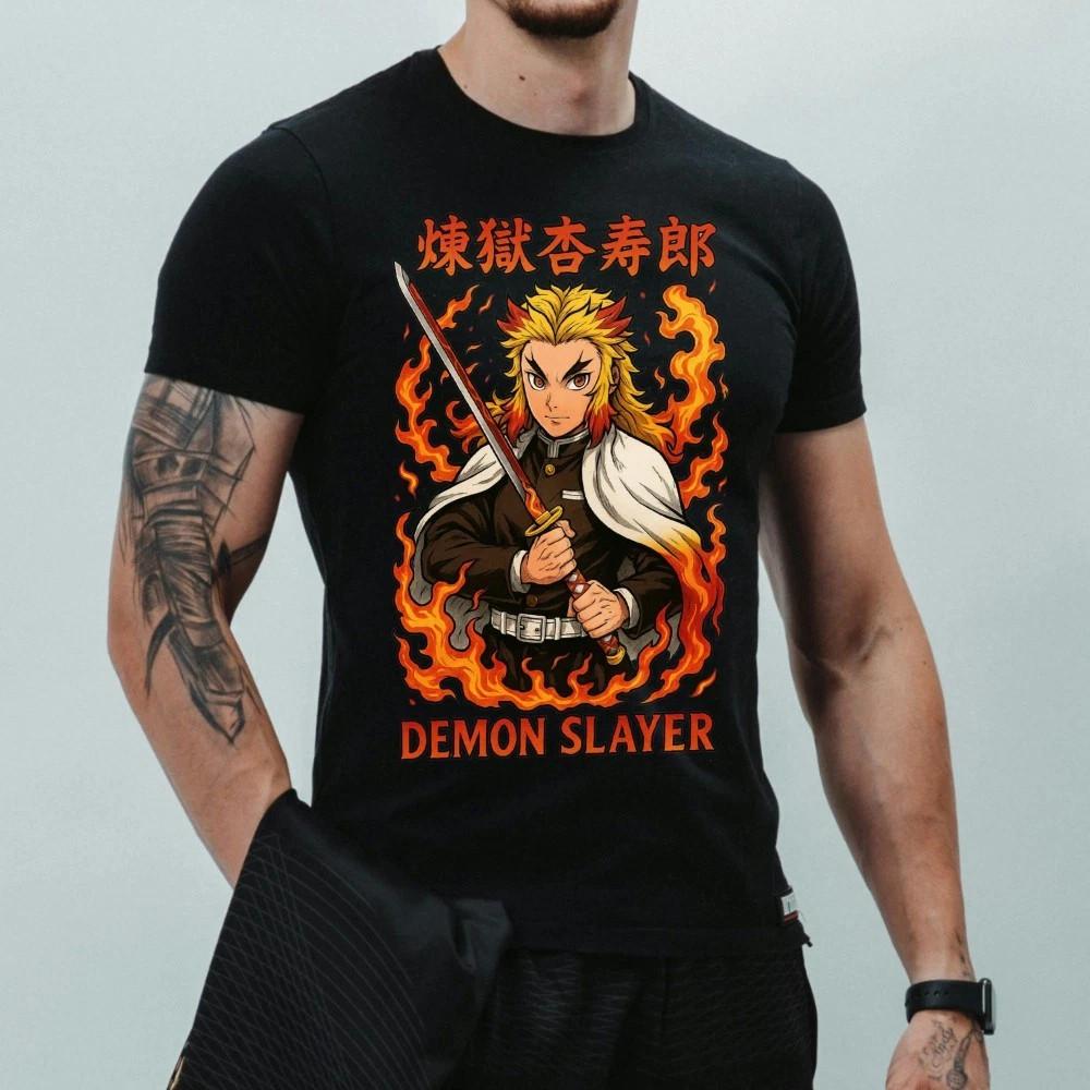 Demon Slayer Inspired Rengoku T-Shirt Anime T-Shirt#6 Unisex T-Shirt XXXL