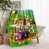 1pc Blanket Super Mario1 Print Design, Lightweight Blanket for Sofa, Bed- Soft &Warm, Gift for All Seasons like Christmas, Halloween