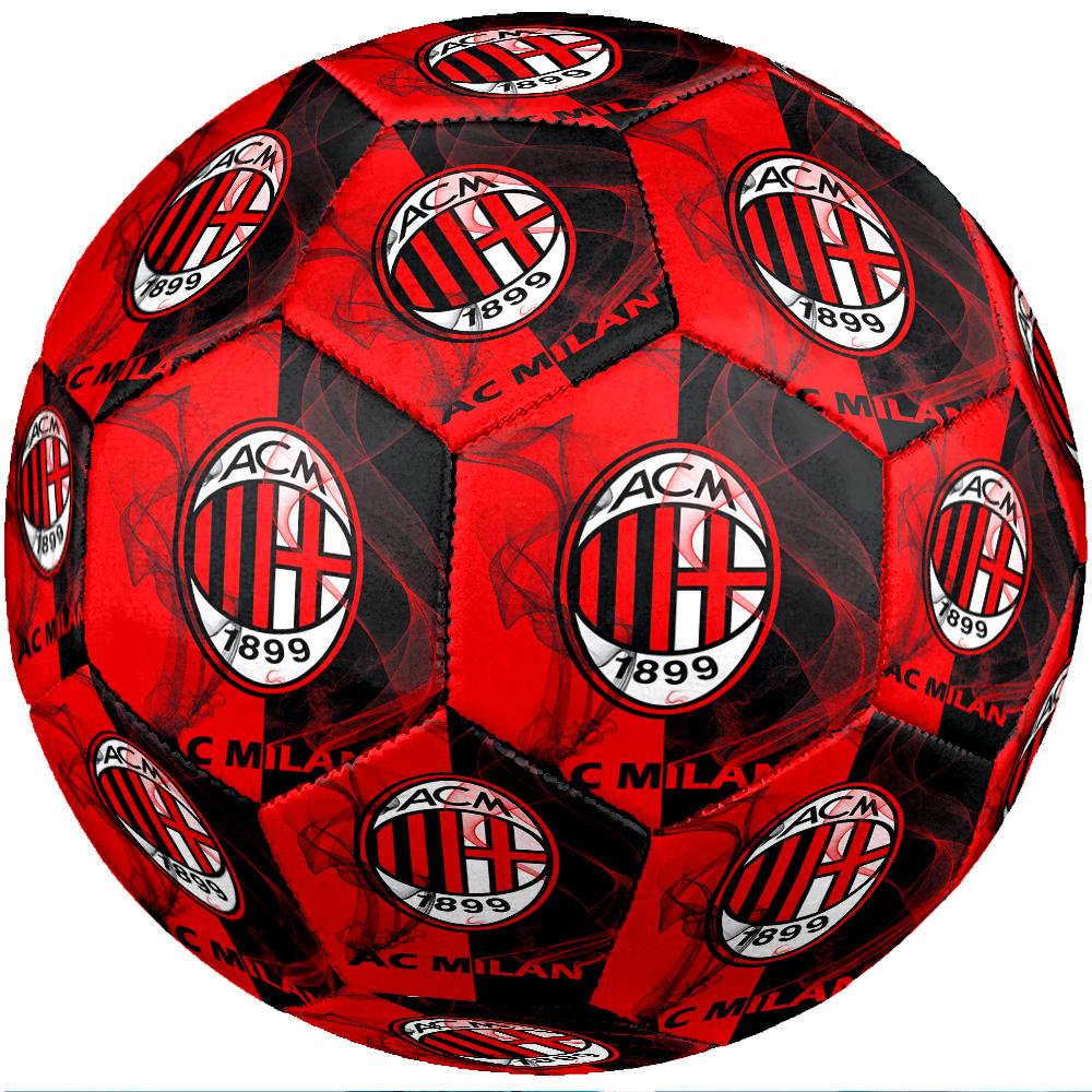 Pallone da Calcio da Partita Misura 5 Tema AC Milan Pallone da Calcio Professionale da Esterno Morbido al Tocco Pallone da Allenamento