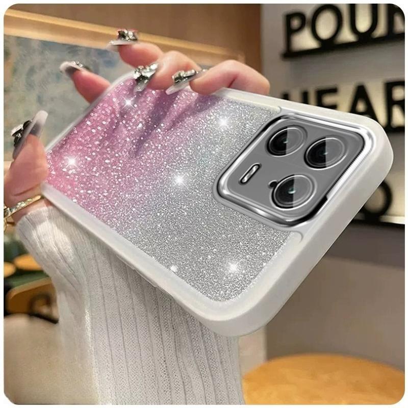 Ультратонкий блестящий чехол для Huawei Mate 70 Pro, блестящая магнитная крышка для Nova 14 P80 P60, полная защита Huawei P80