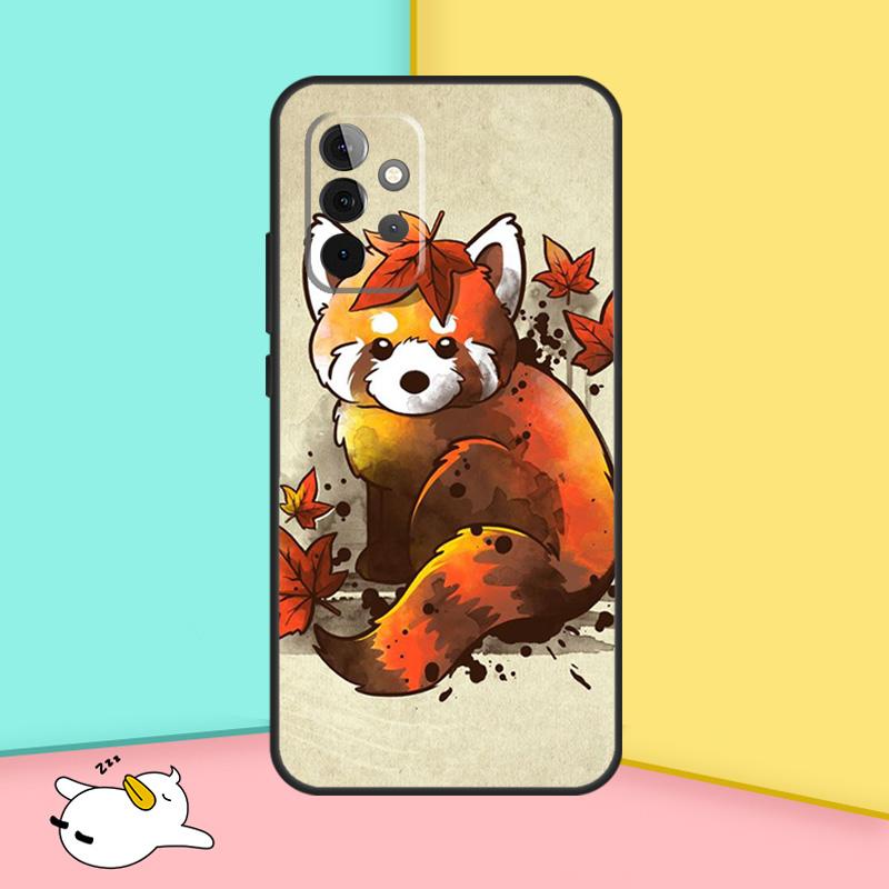 Red Panda Phone Case For Samsung Galaxy A14 A24 A34 A54 A13 A33 A53 A73 A12 A22 A32 A52 A51 A71 A52S