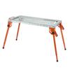 Las Tafel 44" x 21" 500LBS Opvouwbare Werkbank met 4-Niveaus Verstelbare Hoogte