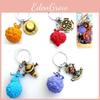 Stunning One Piece Keychain Devil Fruit Luffy Ace Pendant