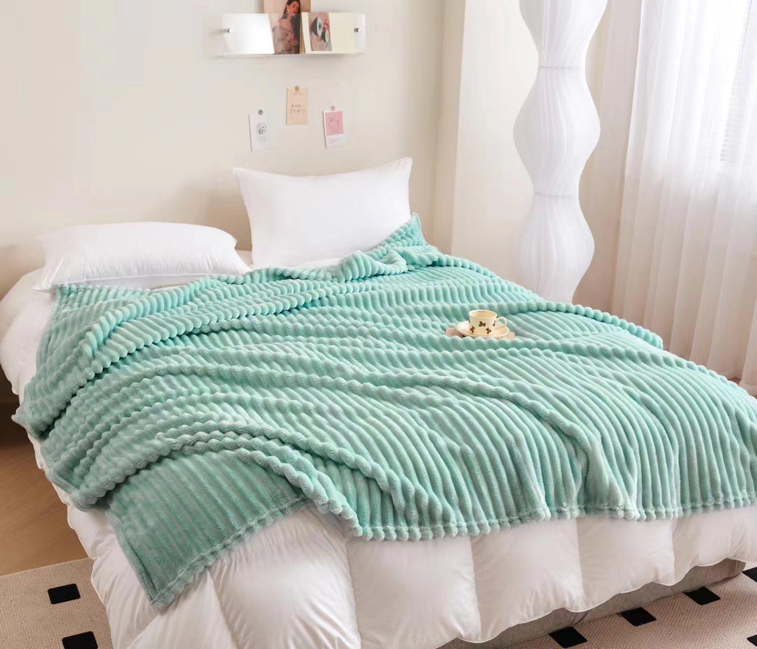 

Превосходные ультра-плюшевые флисовые одеяла, толстые, уютные и теплые флисовые одеяла и покрывала премиум-качества, бархатистые и мягкие — двуспальное/королевское одеяло 150*200CM