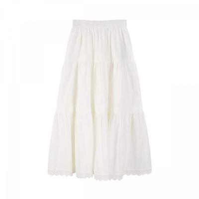 Lace Decoration Banding Skirt As2ws540