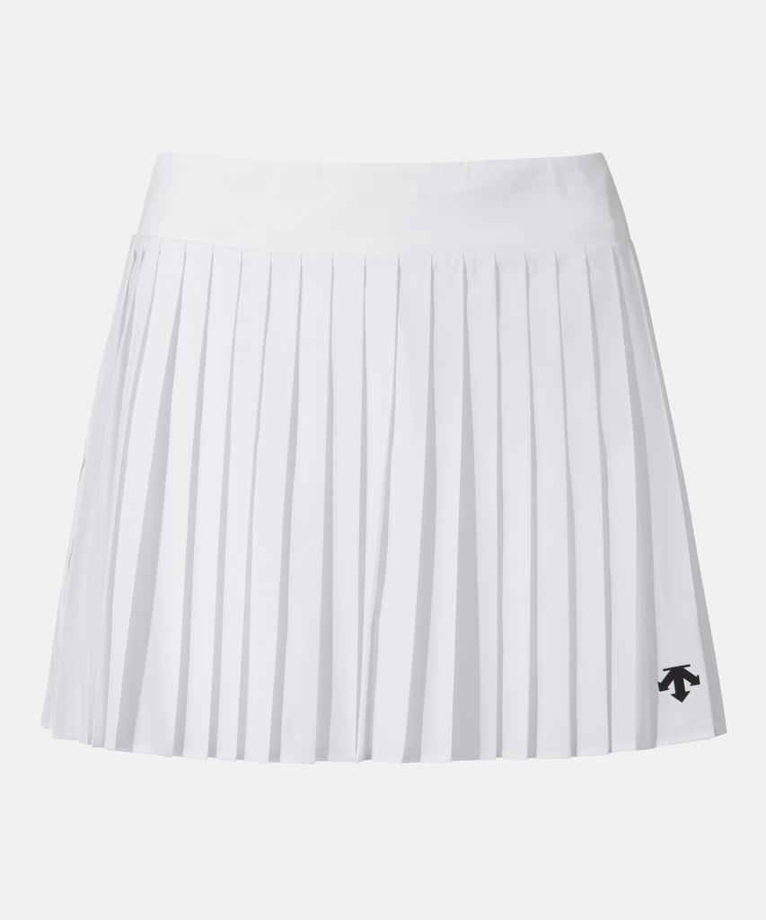 DESCENTE Women'S 4-Inch Inner Leggings Skirt White Sr222Psk41
