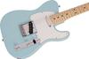 Fender Short Scale Guitar Made In Japan Junior Collection Maple Satin Daphne Blue with Soft Case Telecaster®, Fingerboard,