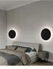 Modern Minimalist Round Wall Lamp for Bedroom and Living Room Decor