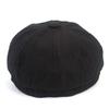 Universal Chemistry Hard Linen Black Newsboy Cap