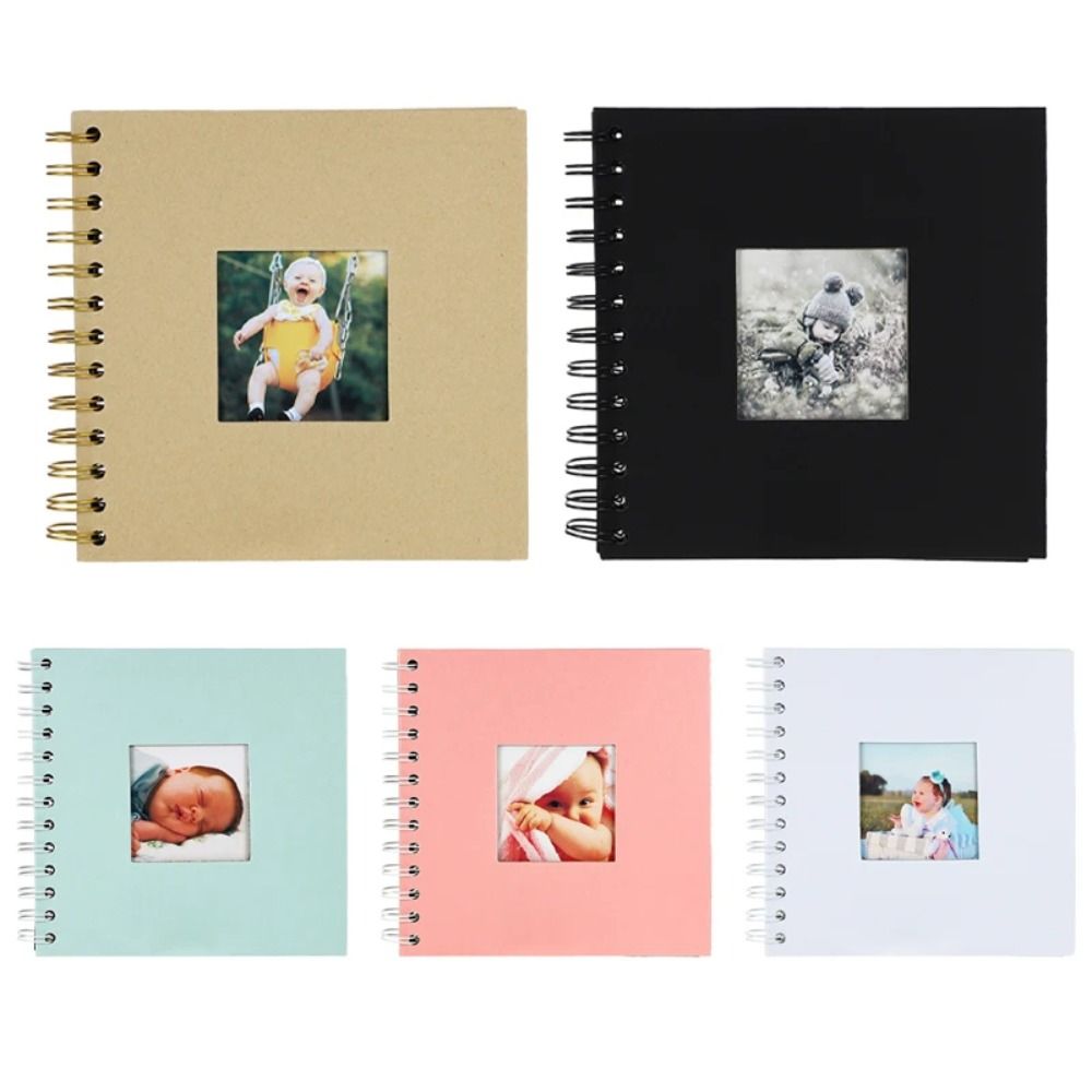 20 Sheets Picture Storage Scrapbook Albums Baby Grow Photo Albums Mini Lover