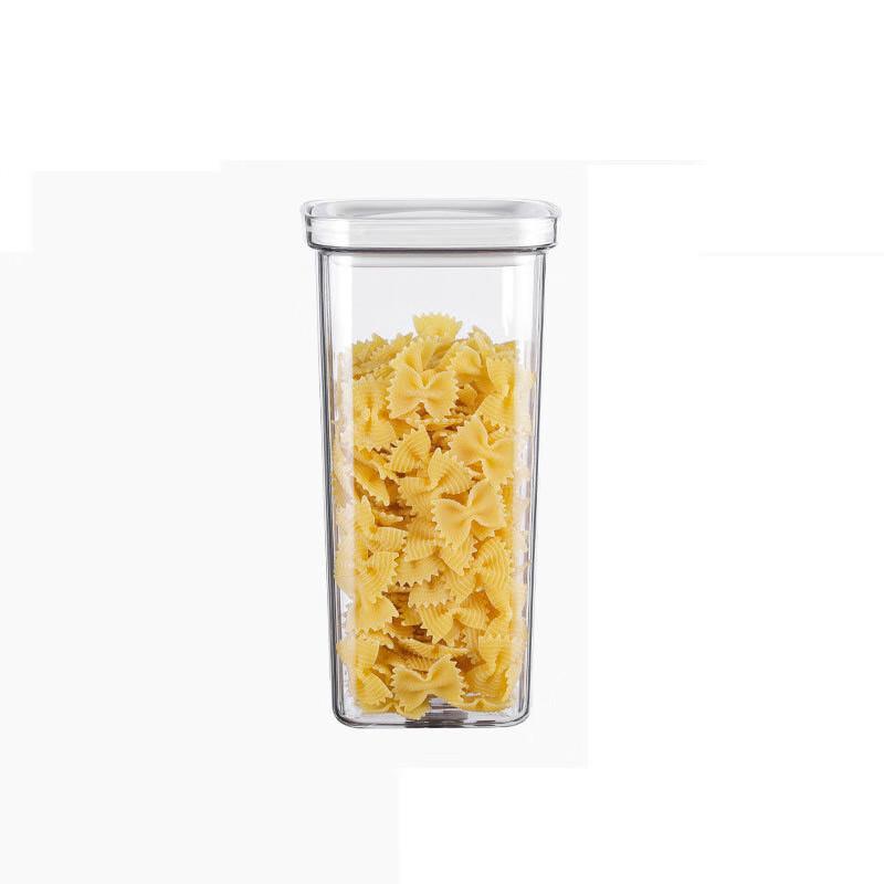 ZISIZ Round Rotating Sealed Storage Jar Set