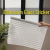 Thickened Privacy Window Film: Anti-Peeping, Decorative Glass Film for Bathroom, Bedroom, Balcony, and Toilet.