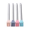 Oil Brush Multi-functional High Temperature Resistant Stainless Steel Handle Barbecue Baking Kitchen Cooking Brush for BBQ