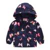Bedruckte Jacke Strickjacke Kinder Mädchen Jungen Kapuzen Langarm Reißverschluss Blumen Auto Cartoon Windjacke