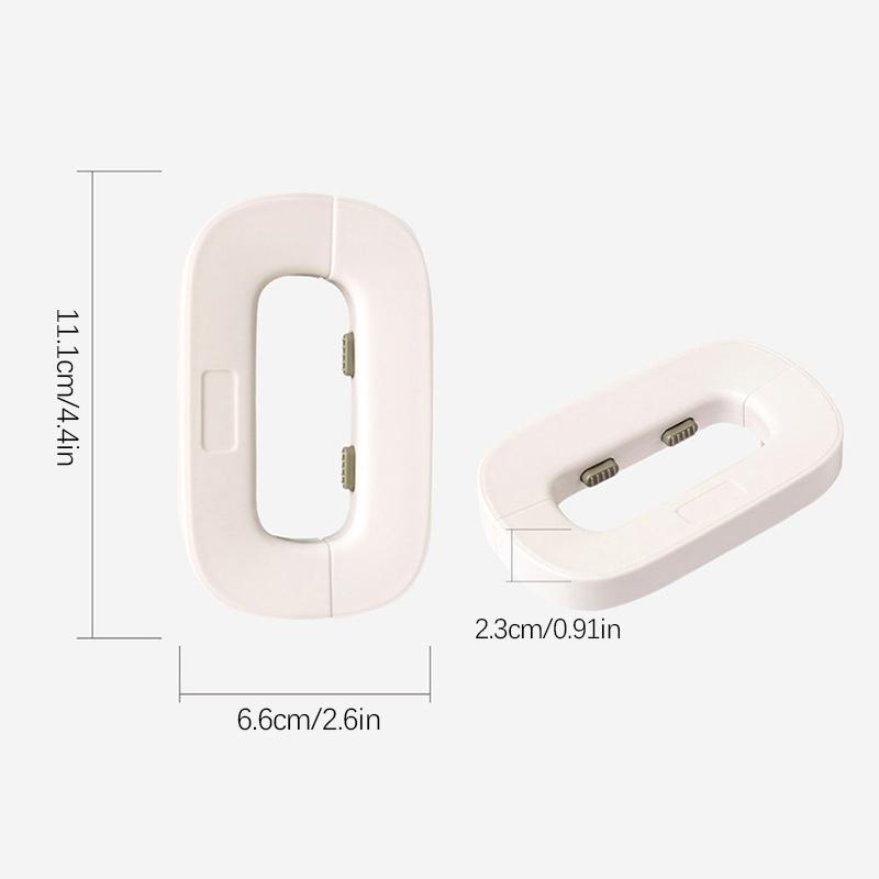 Self-Adhesive Fridge Lock Latch System Child Safety Fridge Lock Anti Opening Refrigerator Lock Anti-Pinch Hand Refrigerator