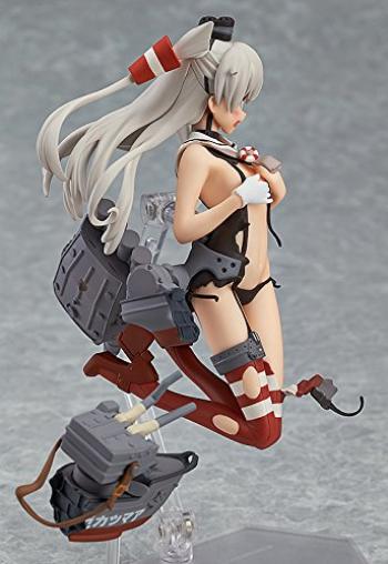 FigFIX Kantai Collection Amatsukaze Medium Damage Painted Figure Complete -KanColle- Ver. ABS și ATBC-PVC fără scară