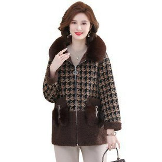 

New Arrival: Fashionable & Versatile Women s Casual Wear - One Piece, Dropshipping-Ready. 2XL (105-120) коричневий