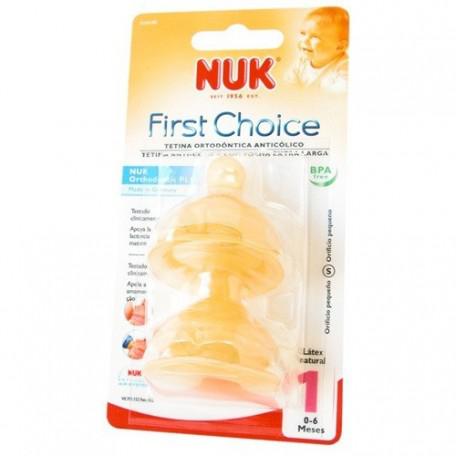 

Tetina Ancha First Choice 1 S Latex 2 Unidades Nuk