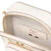 BALLY BEMAL Logo Zipper Closure Leather Mini Shoulder Crossbody Bag Women bags Beige 6301942