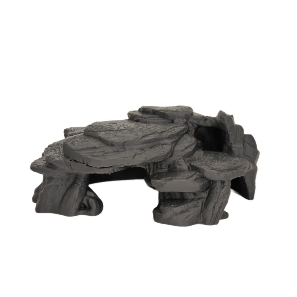 Realistic Texture Aquarium Fish Shelter 3D Printing Fish Hiding Cave  Aquariums