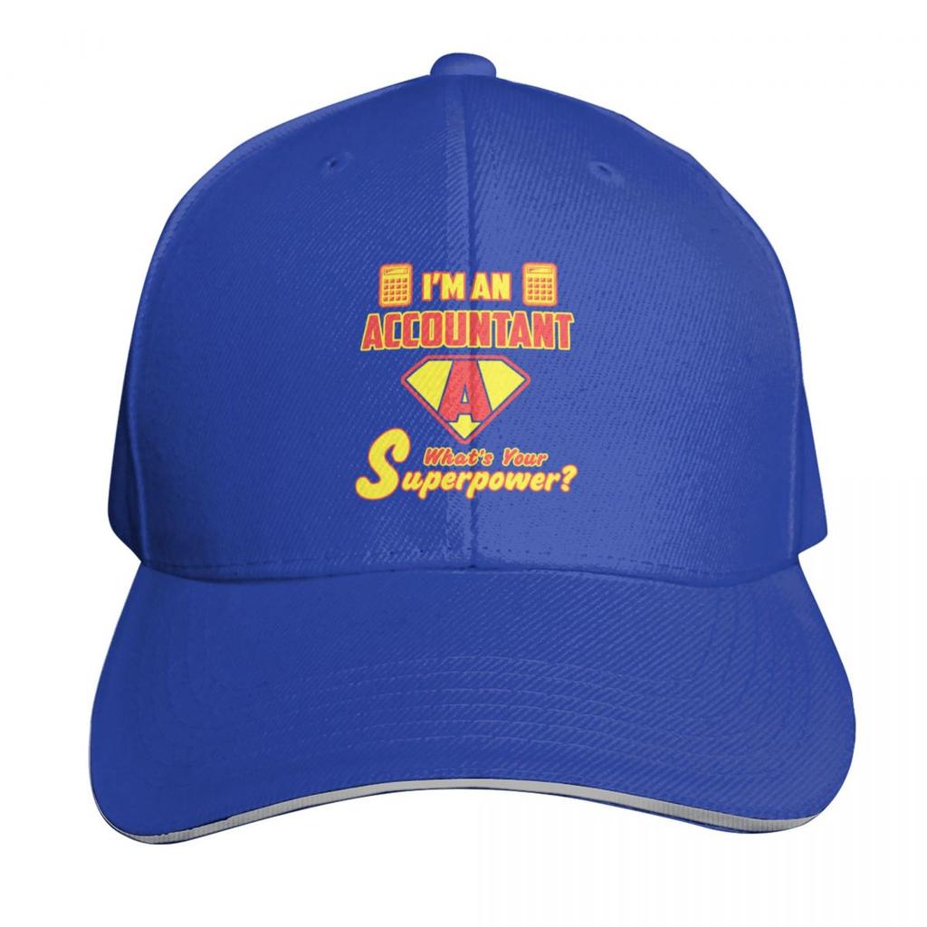 Im An Accountant Whats Your Superpower Funny Accountant Sayings Baseball Cap New In Hat Christmas Hat Fishing cap Unisex Womens