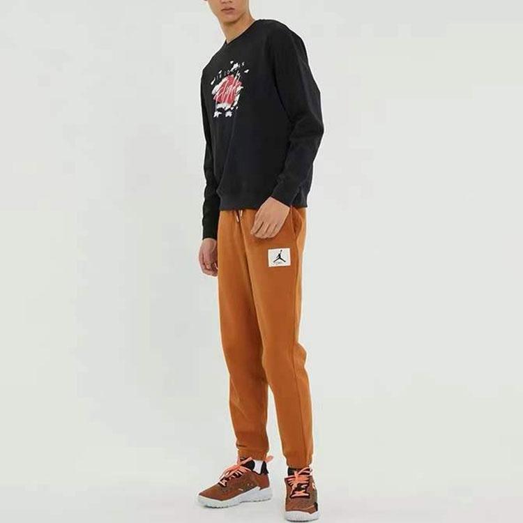 Men's Nike SS22 Solid Color Sports Pants/Trousers/Joggers Khaki DA9813-241