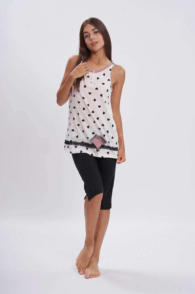 Комплект: майка и капри Snelly (89810)