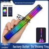 RGB Sound-Sync Rhythm Light: Trendy Colorful Music Atmosphere LED for Car or Desk with Sound Sensor