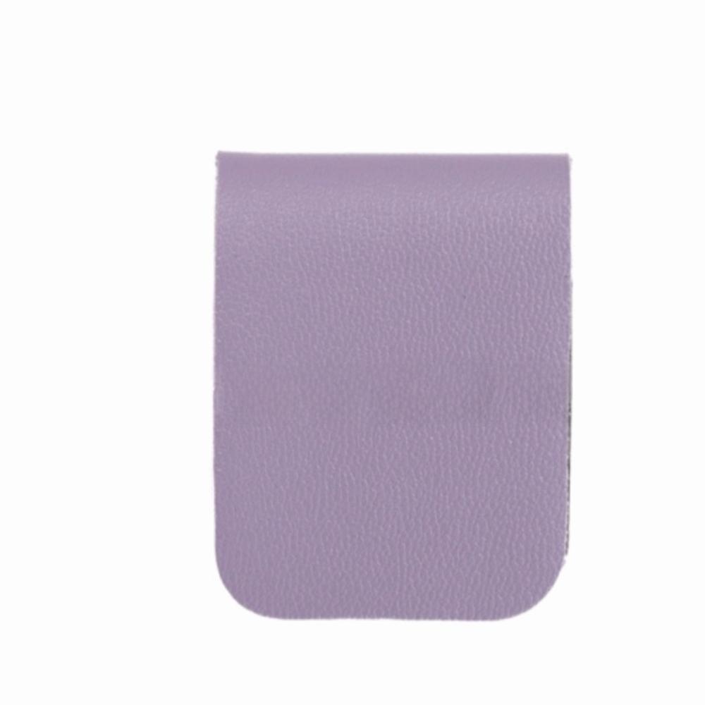 New Leather Magnetic Bookmark Diy Rectangle Shape Book Reading Tracker Elegant Magnetic Money Clip Book Reading