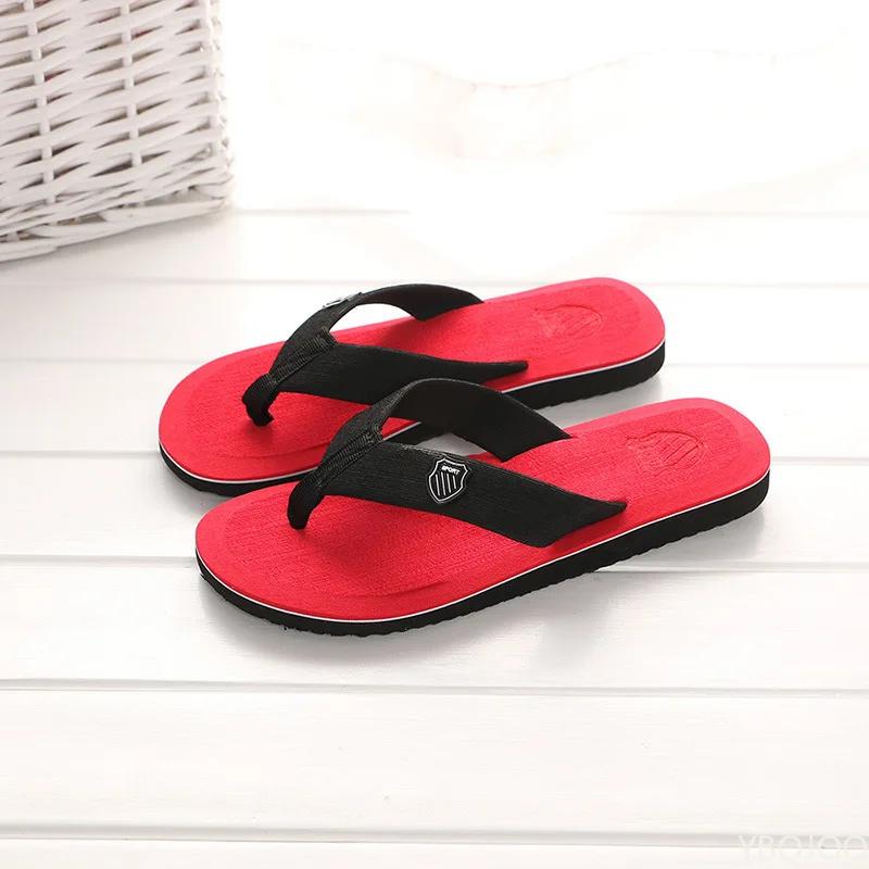 Fashion 2025 Men New Summer Shoes Men Flip Flops High Quality Beach Sandals Anti-slip Zapatos Hombre Casual Shoes Man Slippers Zapatos