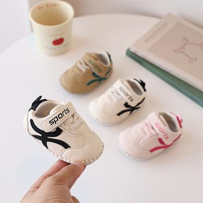 Lente/Herfst Babyschoenen (0-18 Maanden) - Zachte Zool Eerste Stappers voor Baby's & Peuters, Unisex Witte Schoenen voor 6-12 Maanden