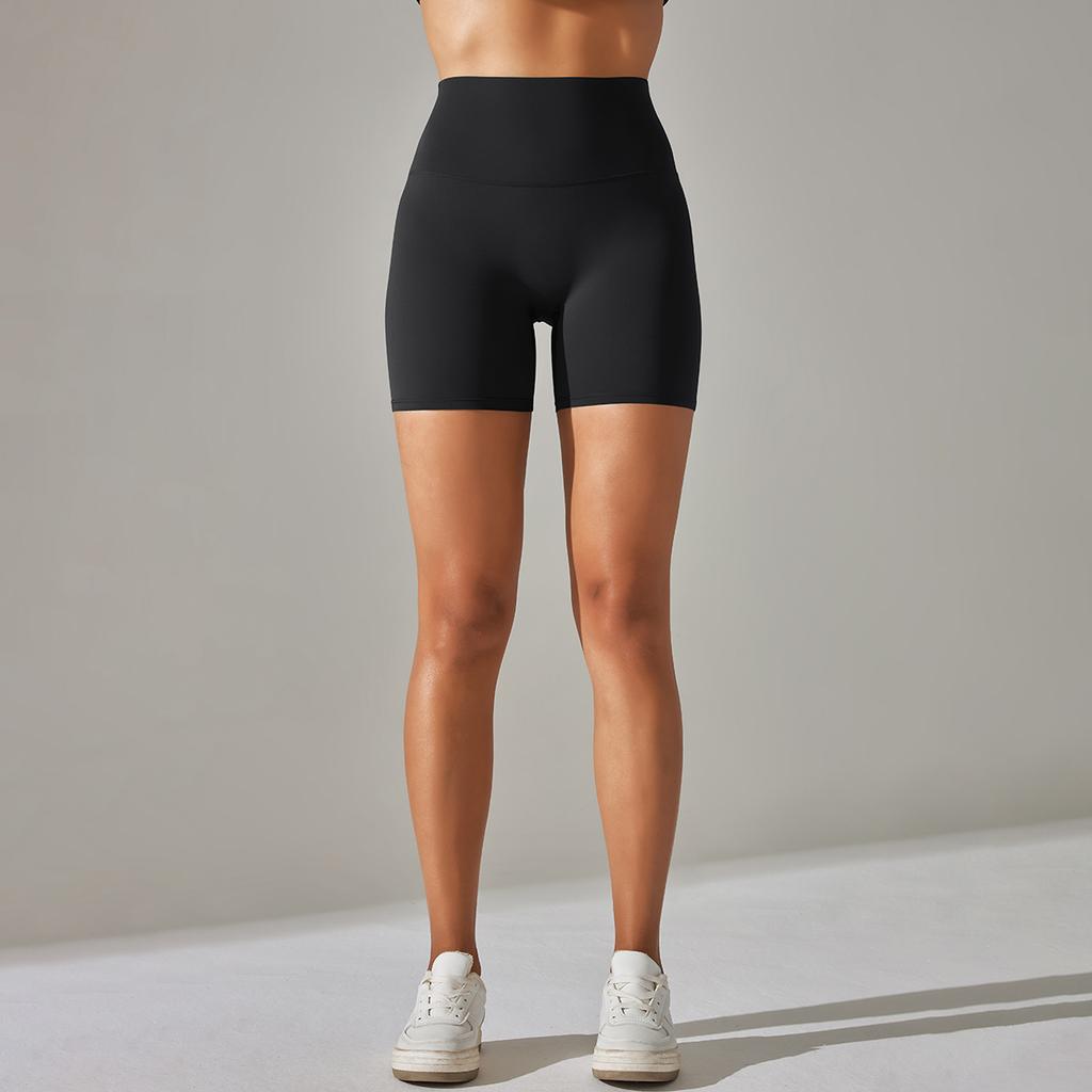 Align Damen-Yoga-Shorts mit hohem Bund – butterweich und federleicht! Ideal zum Laufen, Radfahren und für Fitness. 31 Farben.