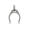 Durable Sports Bottle Hook Grey Camping Hiking Buckle New Titanium Alloy Buckle  Home Decorative
