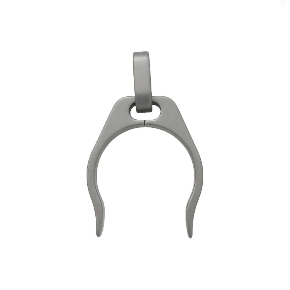 Durable Sports Bottle Hook Grey Camping Hiking Buckle New Titanium Alloy Buckle  Home Decorative