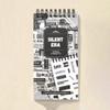 12Pcs/bag Diy Sticker Book Text Collage Series DIY Decorative Stickers  School Stationery