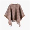 Max Mara 2426736011600 006 Frine Frine Jacquard M MonograM Fringe Poncho woMen S Cape