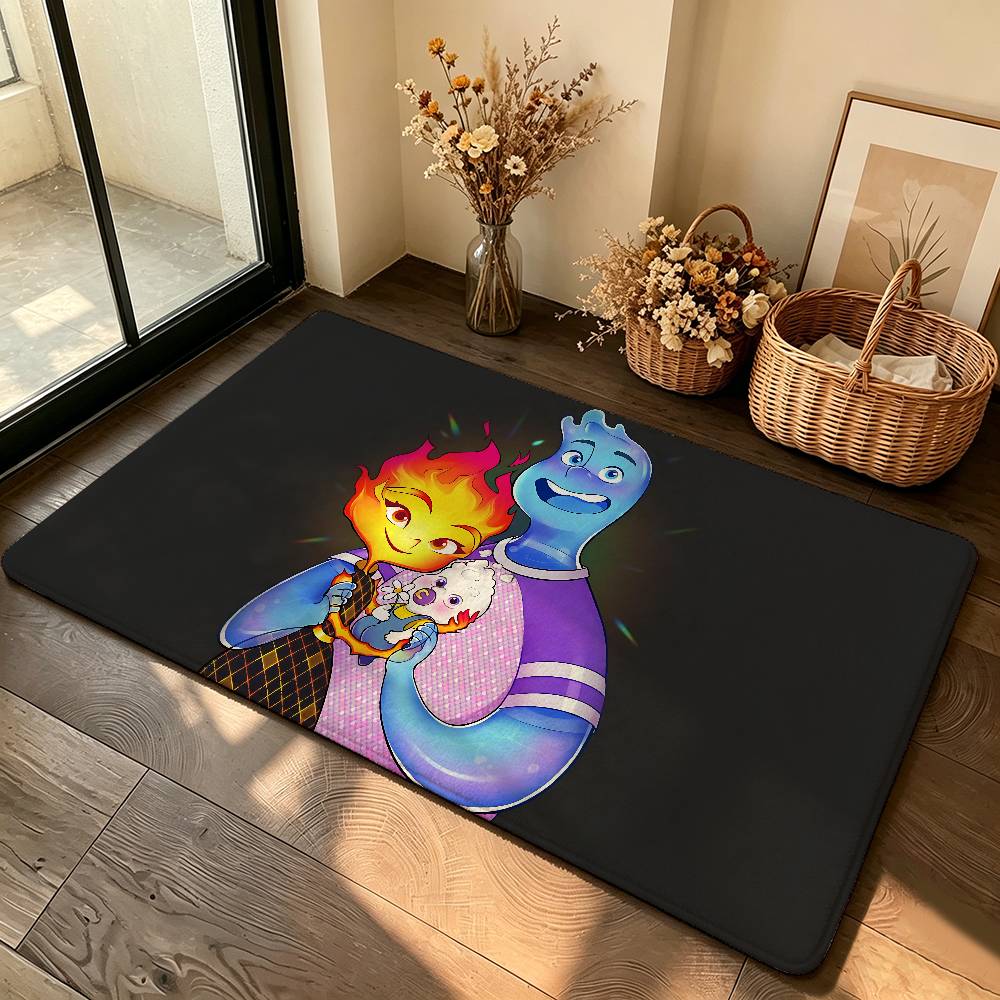Cute E-elementalS Cute Carpet Bathroom Anti-slip Mat Door Mat Home Decoration Mat Entrance Door Mat Scratch-resistant Door Mat