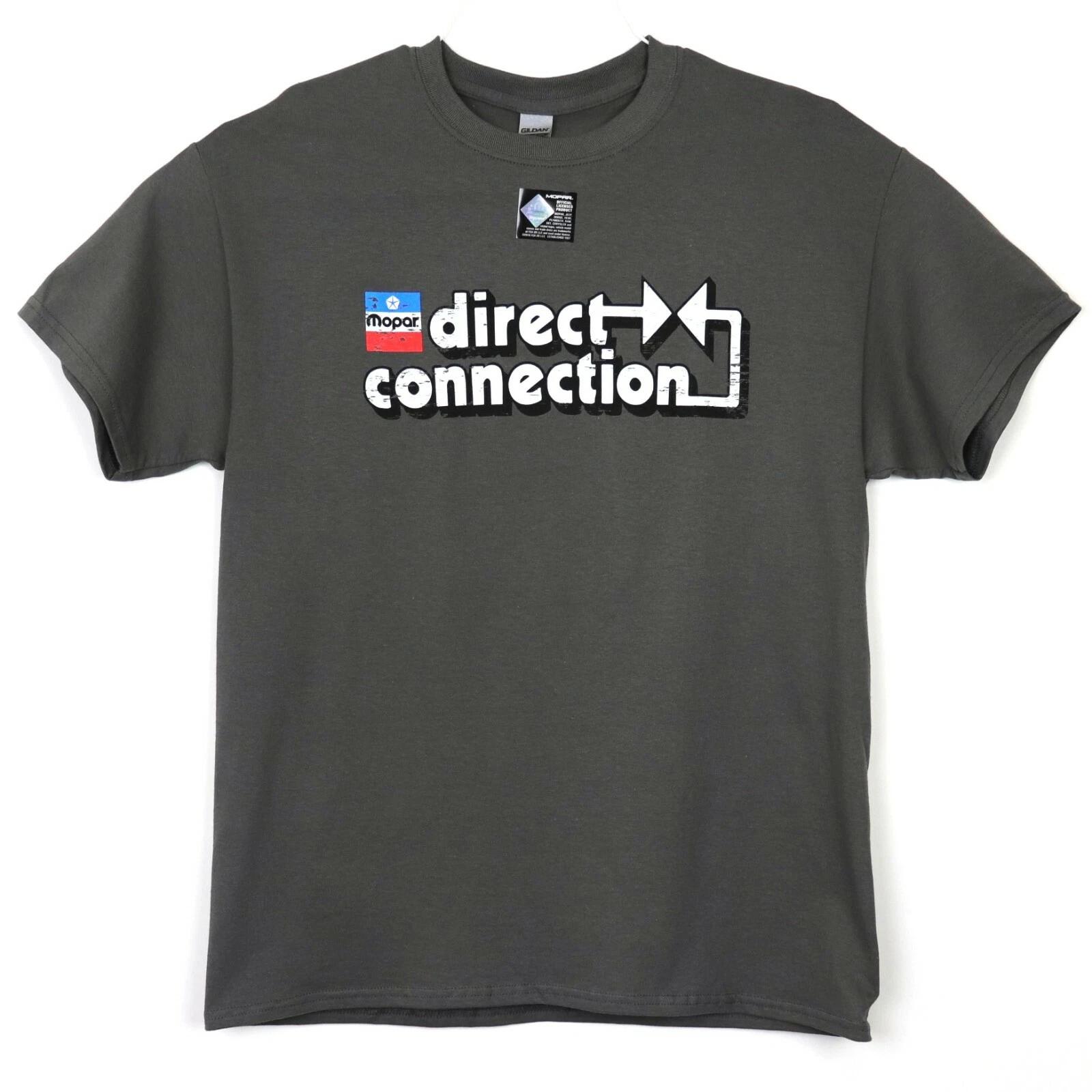 Mopar Direct Connection Men s T-Shirt Gray Dodge Chrysler Plymouth S