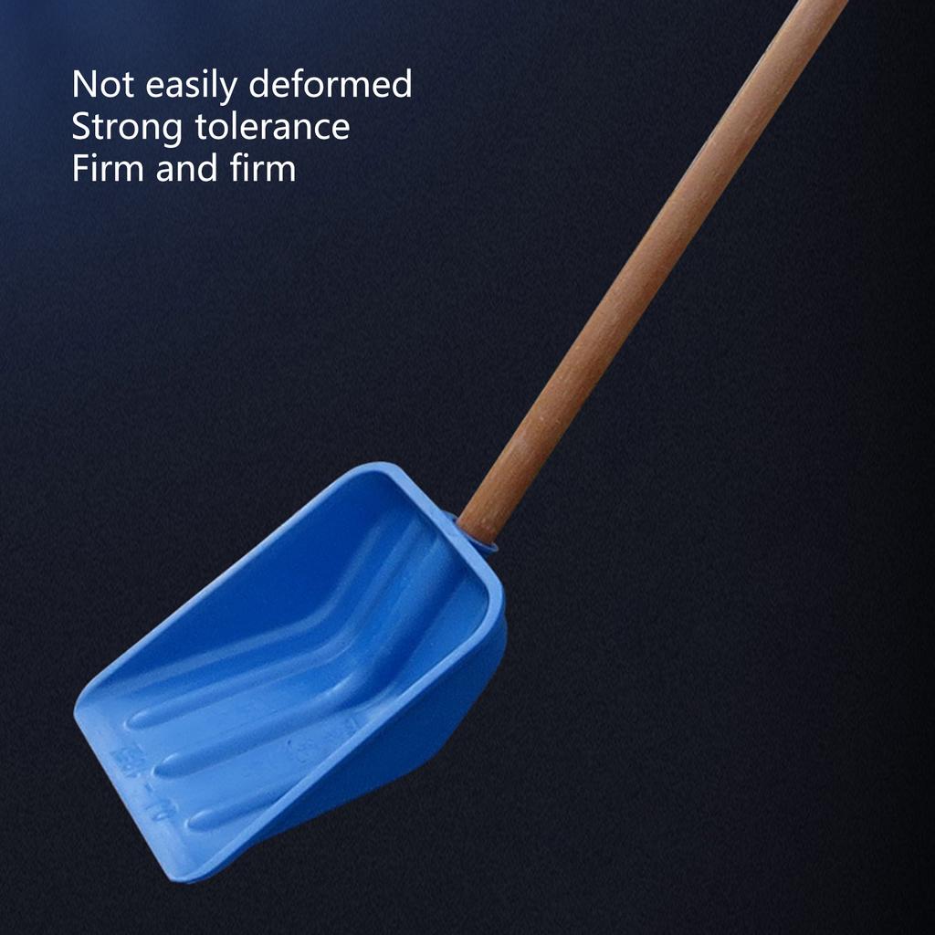 Cap Lopată de Zăpadă din Plastic Scoop-uri de Gheață Cap de Rezervă pentru Îndepărtarea Eficientă a Gheții și Zăpezii Iarna Instrument pentru Grădină sau Curte