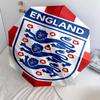 1 PC Automatic Folding Umbrella - England National Football Team Pattern, Portable & Foldable Design with 8 Ribs, Christmas Birthday Gifts