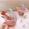Keuken Opbergmand Hol Draagbaar Douche Bad Manden Desktop Fruitmanden Kinderspeelgoed Snack Plastic Organizer