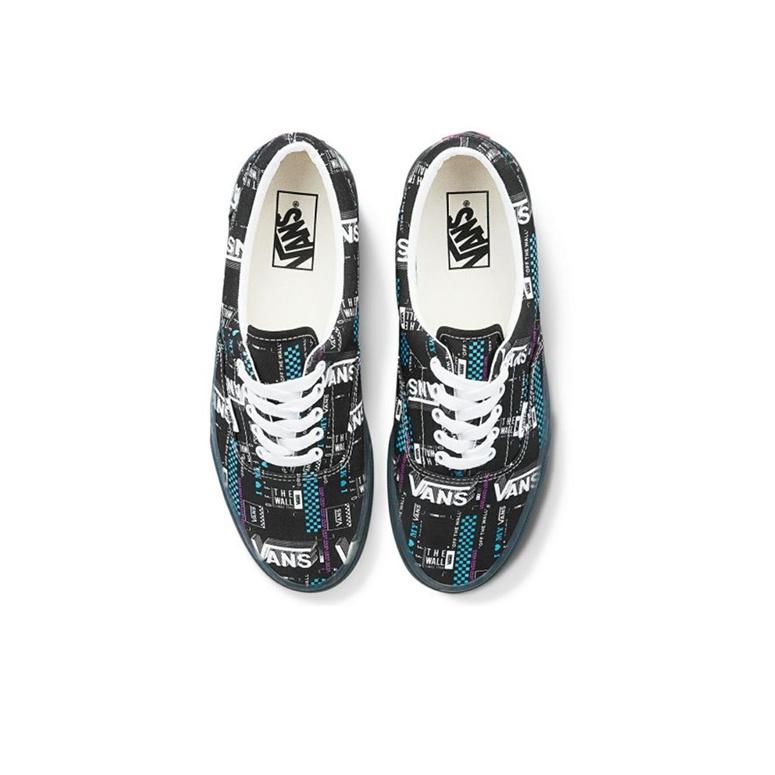 Vans Era Canvas Low Top Skate Shoes Unisex Sneakers Black Blue Pink VN0A4U3905P