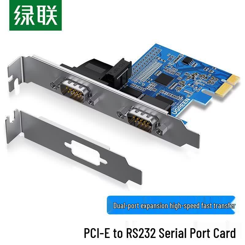 Ugreen PCI-E To Dual RS232 Serial Port Expansion Card