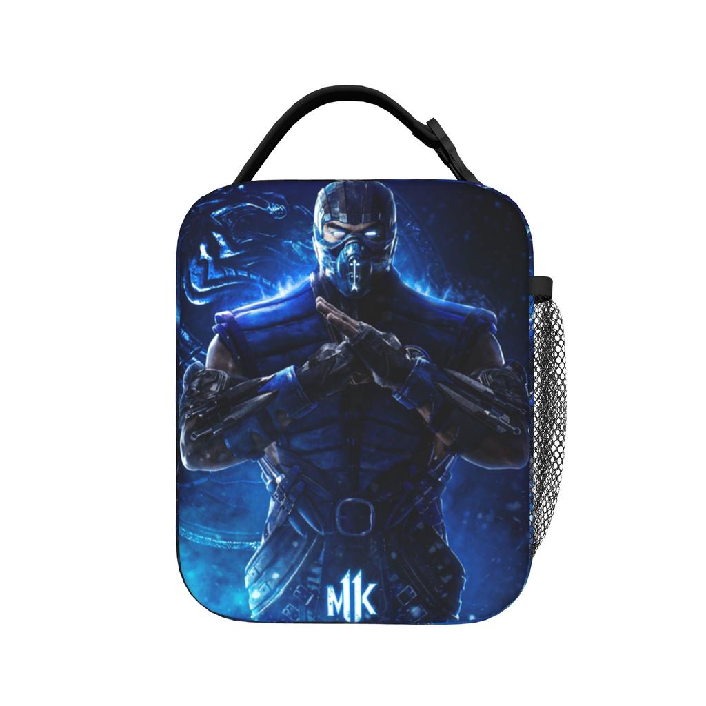 Sub Zero Insulated Lunch Bag Thermal Bag Lunch Container Mortal Kombat MK11 Lunch Box Tote Food Storage Bags Office Travel